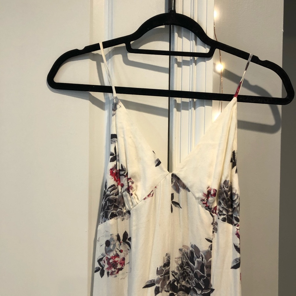 Floral midi length jumper